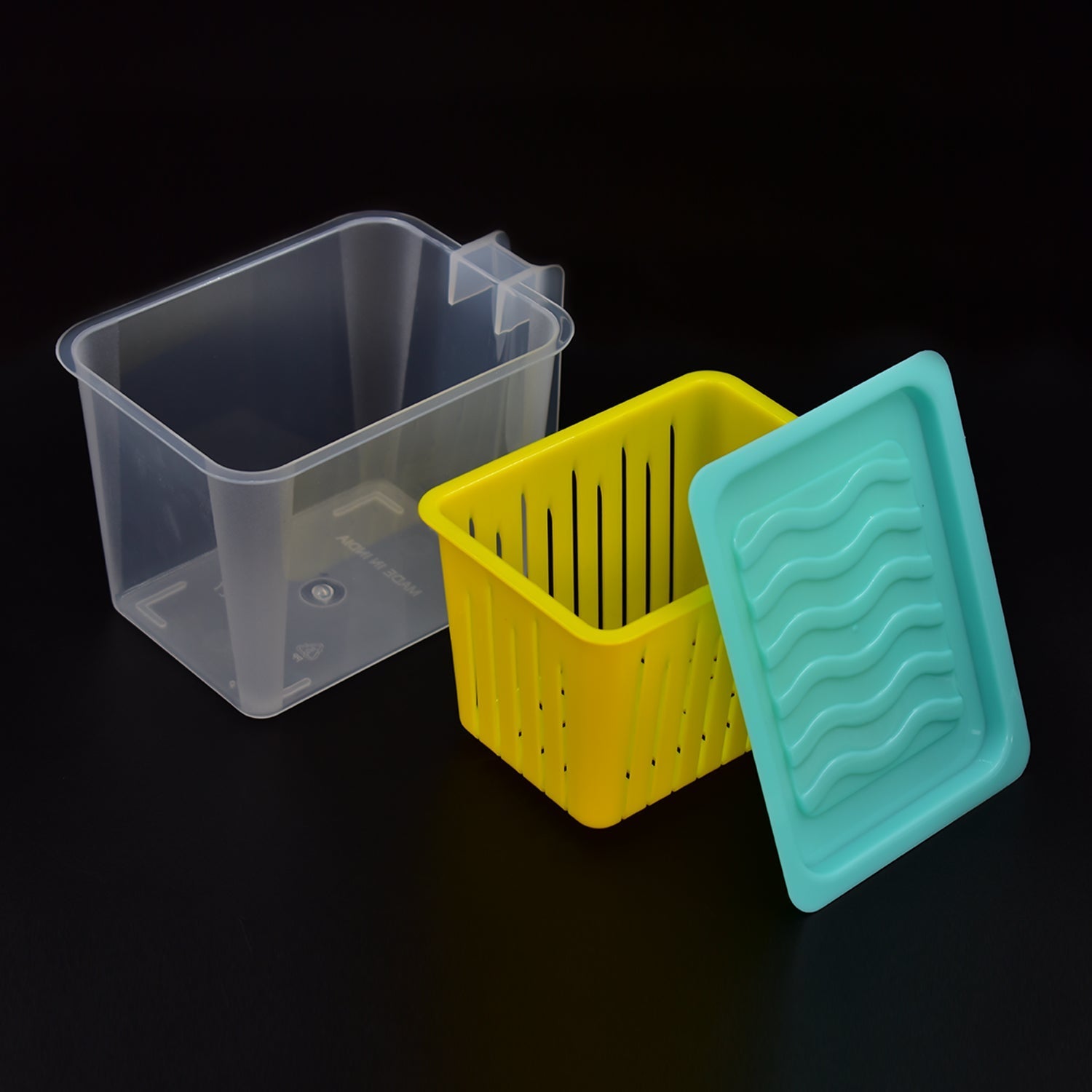 Convenient fridge storage containers with handles for kitchen organization Convenient fridge storage containers with handles for kitchen organization